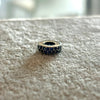 Charm/Clip zirconia azul rey