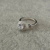 Anillo Zirconia Ajustable Talla 6,8