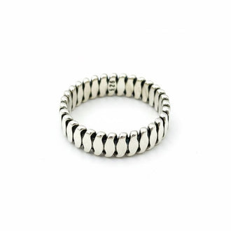 Anillo de barritas, Talla 8, Plata .925