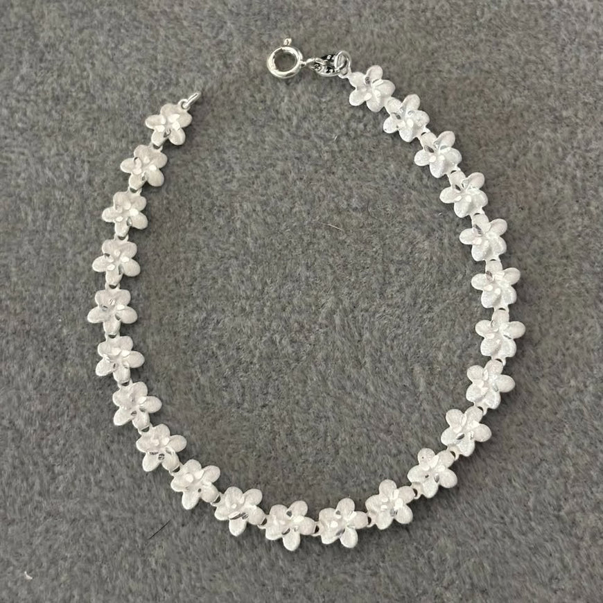 Pulsera Con Diseno de Flores