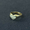 Anillo Corazon Liso, Talla 5,6,7,8,9,10, Plata .925