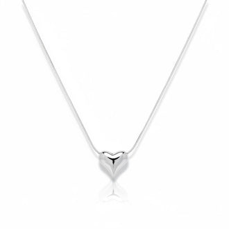 Collar Corazon Plata .925