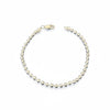Pulsera de Bolitas, 18cm, Plata .925