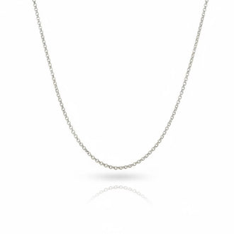 Cadena Rolo 50cm, Plata .925