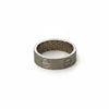 Anillo en Talla 10,11, con bano de rodio, Plata.925