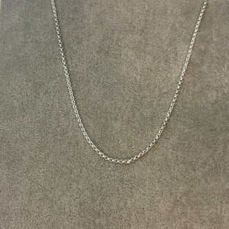 Cadena Rolo 50cm, Plata .925