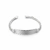 Esclava Diamantada 13cm, Plata .925