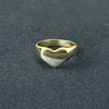 Anillo Corazon Liso, Talla 5,6,7,8,9,10, Plata .925