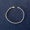 Pulsera de Bolitas, 18cm, Plata .925