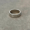 Anillo en Talla 10,11, con bano de rodio, Plata.925