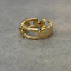Anillo con bano de oro, Talla 7,9, Plata.925