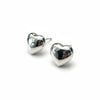 Arrete de corazon bombeado, Plata .925