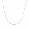 Cadena torzal 70cm, Plata .925