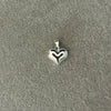 Dije de corazon bombeado, Plata .925