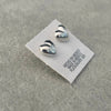 Arrete de corazon bombeado, Plata .925