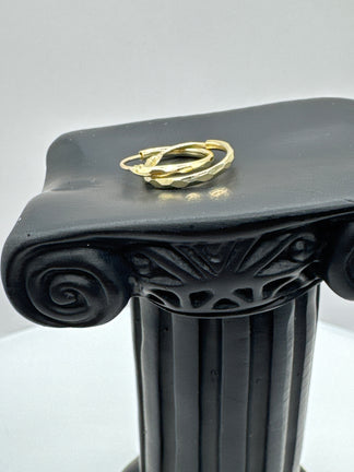 Small Hoops/Aretes Gold 10K