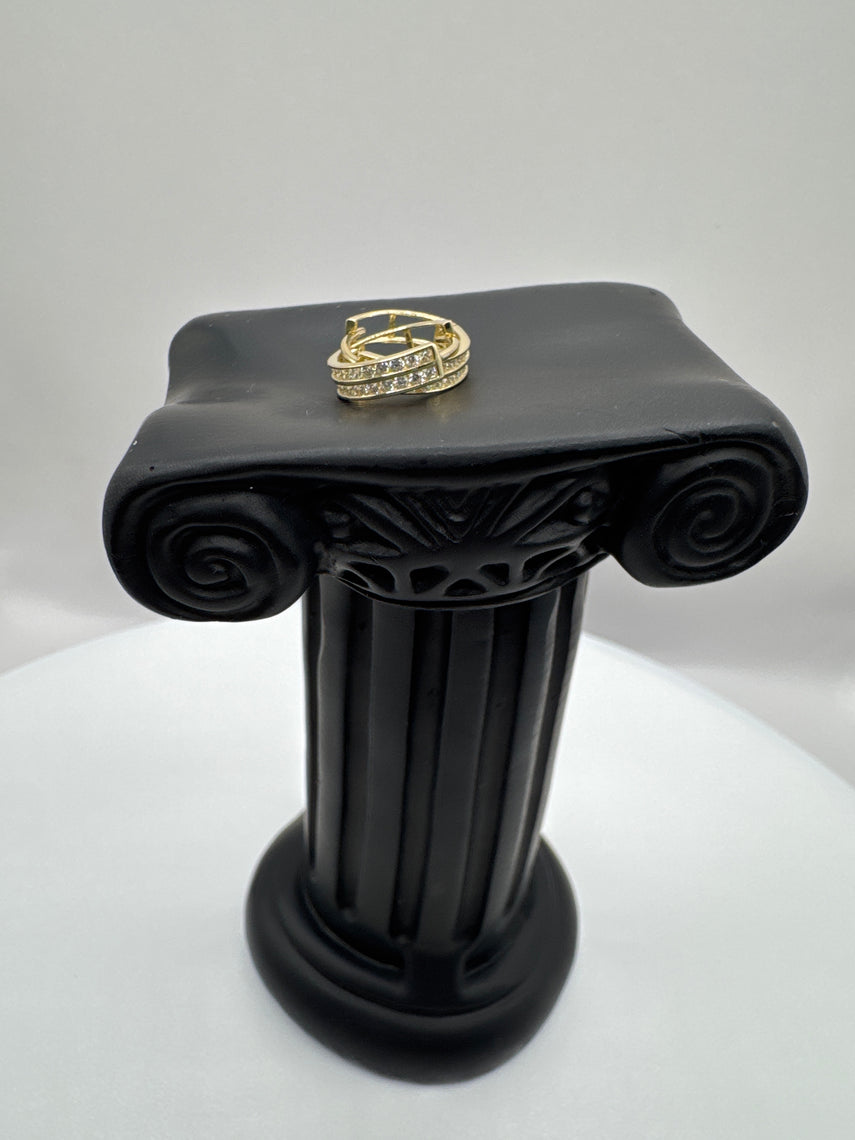 Small HoopEarrings/Aretes Gold 10K