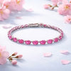 Ruby Opal Tennis Bracelet