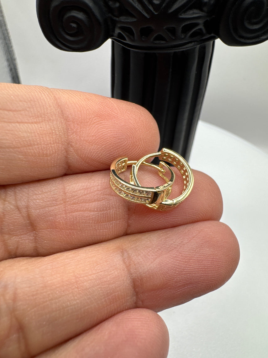 Small HoopEarrings/Aretes Gold 10K