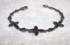 Pulsera Cruz Mónaco 21cm, Plata .925