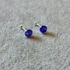 ARRETES DE BROQUEL CIRCONIA ICE (AZUL, ROSITA, MORRADO, AZUL OSCURO, FUCSIA) , PLATA .925