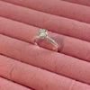 Anillo Zirconia Blanca 7,8