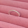 Anillo media churumbela blanca size 7,8,9