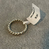 Anillo twisted unisex talla 7