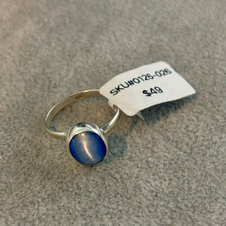 Anillo piedra natural adjustible