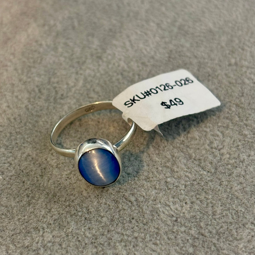 Anillo piedra natural adjustible