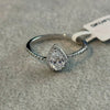 ANILLO DE GOTA CON BANO DE RODIO PLATA .925 7,8,9