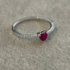 ANILLO ZIRCONIA CORAZON FIUSA