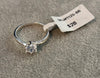 ANILLO SOLITARIO PLATA .925 TALLA 7,8
