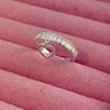 Anillo Corazon con Zirconia Blanca 6,7,8,9