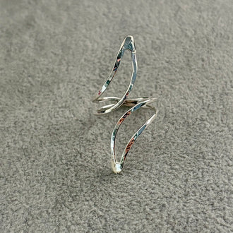 ANILLO AJUSTABLE MARTILLADO 5,6,7,8,9,10