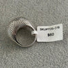 ANILLO DE RED 3D, TALLA 6,7,8,9 PLATA .925