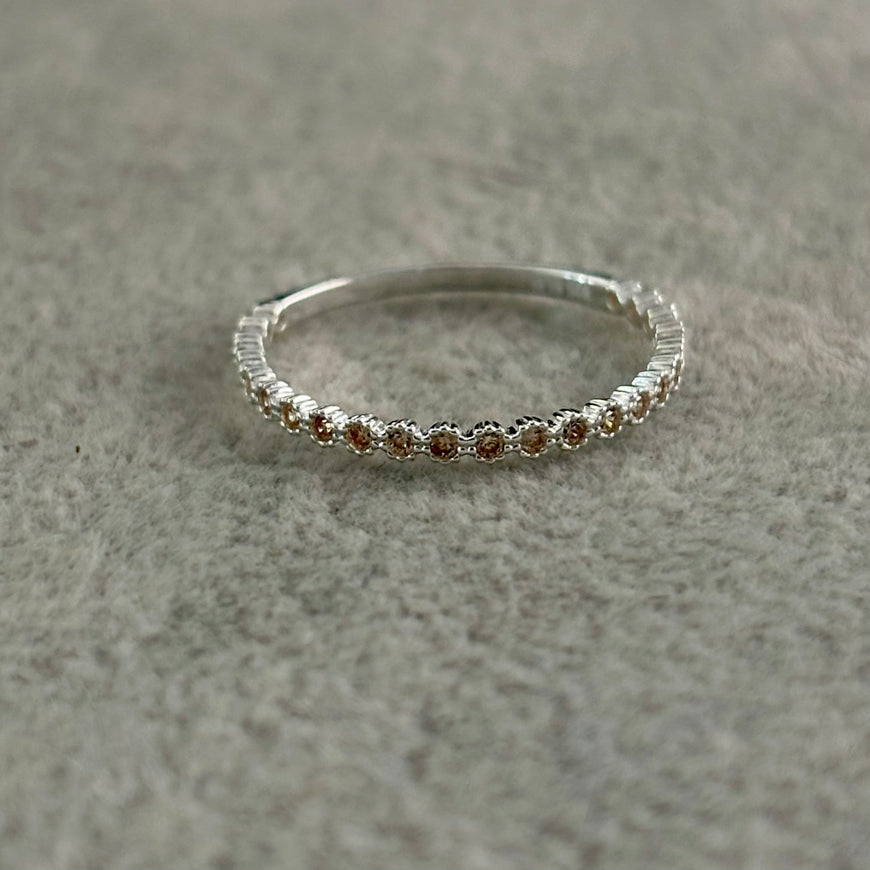 ANILLO MEDIA CHURUMBELA CHAMPAGNE 6,7,8