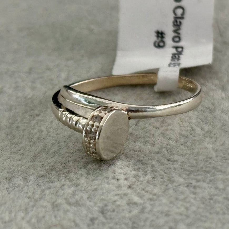 ANILLO DISENO CLAVO TALLA 6,7,8,9,10