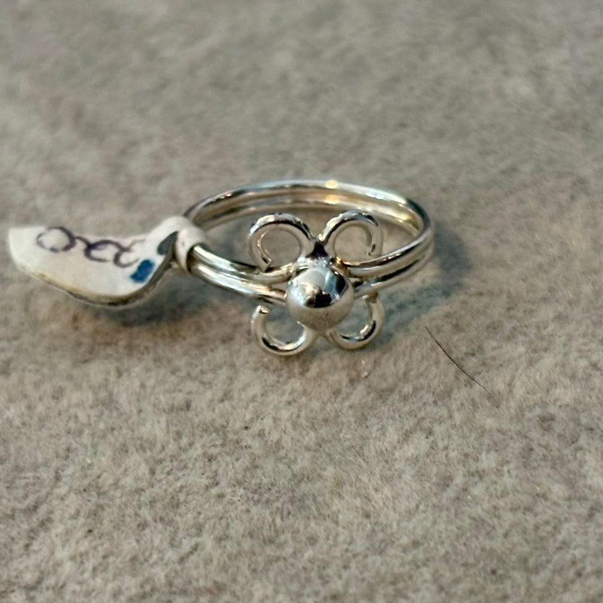 Anillo para el pie en plata .925 Talla 3