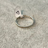 Anillo para el pie en plata .925 delgado Talla 3.5