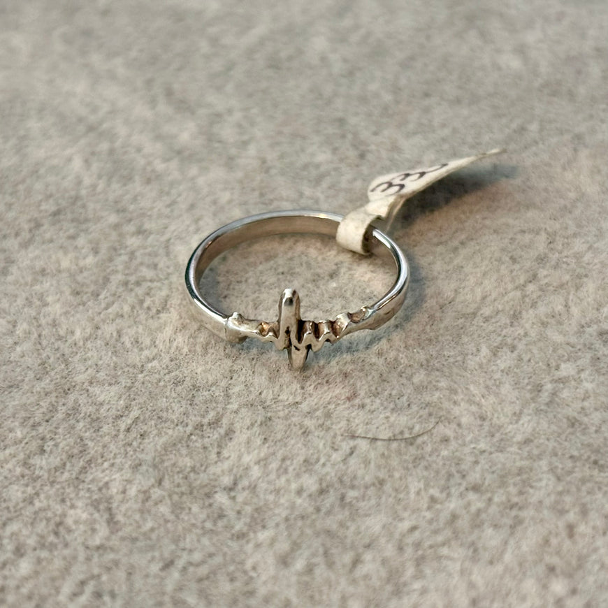 Anillo para el pie en plata .925 Talla 4