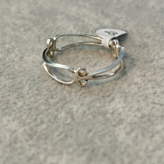 Anillo para el pie en plata .925 Talla 6.5