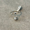 Anillo para el pie en plata .925 con pearl Talla 2.5
