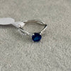 ANILLO DE MICRONIAS BANO DE RODIO TALLA 7