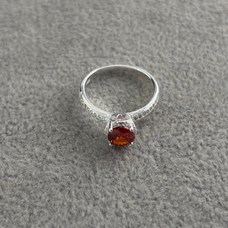 ANILLO CON CIRCONIA ROZA TALLA 6,8,9
