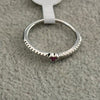 ANILLO CORAZONCITO ROSA TALLA 7