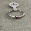 ANILLO CORAZONCITO ROSA TALLA 7