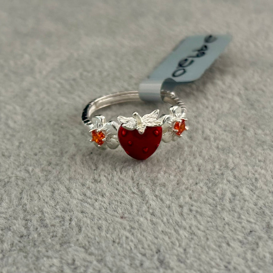 ANILLO DE FRESA TALLA 7