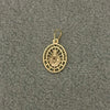 MEDALLA DEL SAGRADO CORAZON DE JESUS, ORO 1OK