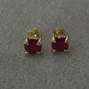 ARRETE CON CIRCONIA CON BANO DE ORO, PLATA .925